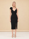 Love Bow Dress - Black model_front
