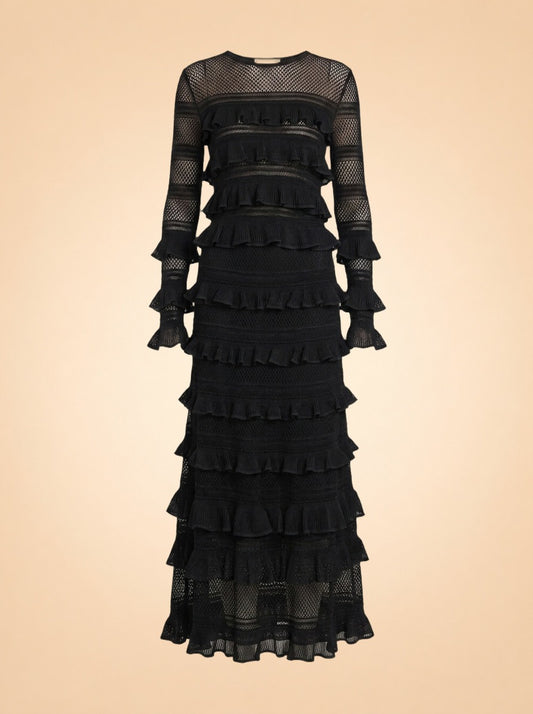 Luna Lace Frill Set