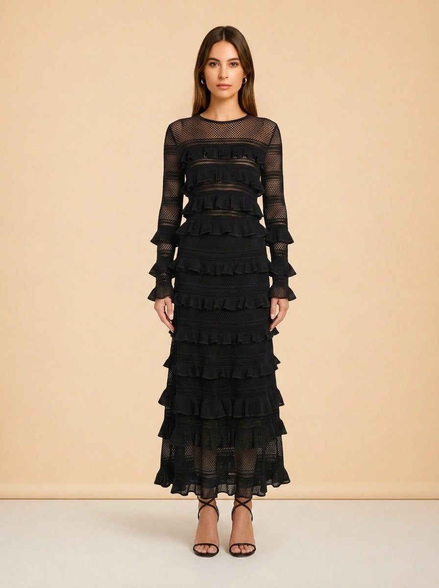 Luna Lace Frill Skirt — Zimmermann
