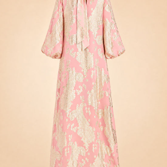 Luzon Metallic Gown ghost_back