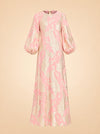 Luzon Metallic Gown ghost_front