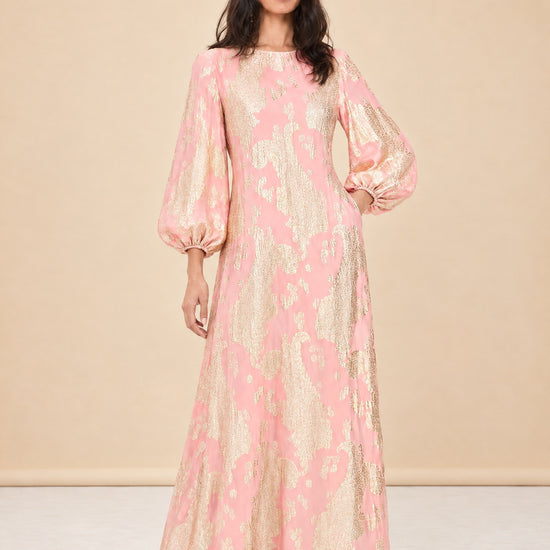 Luzon Metallic Gown model_front_3