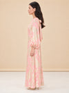 Luzon Metallic Gown model_side