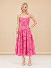 Lydia Dress in Rosa Toscana model_front_2