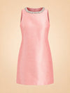 Manhattan Embellished Shift Mini Dress ghost_front