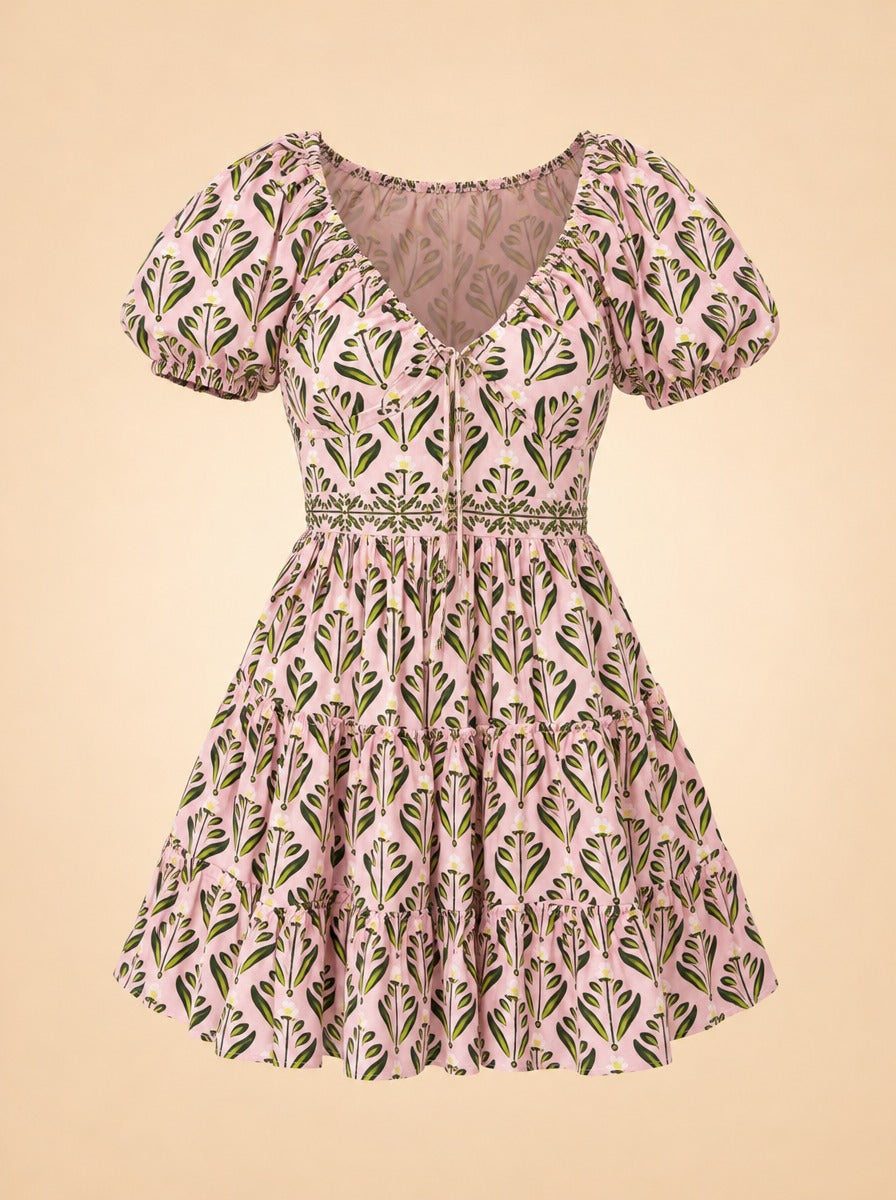 Margarita Manzanilla Mini Dress ghost_front