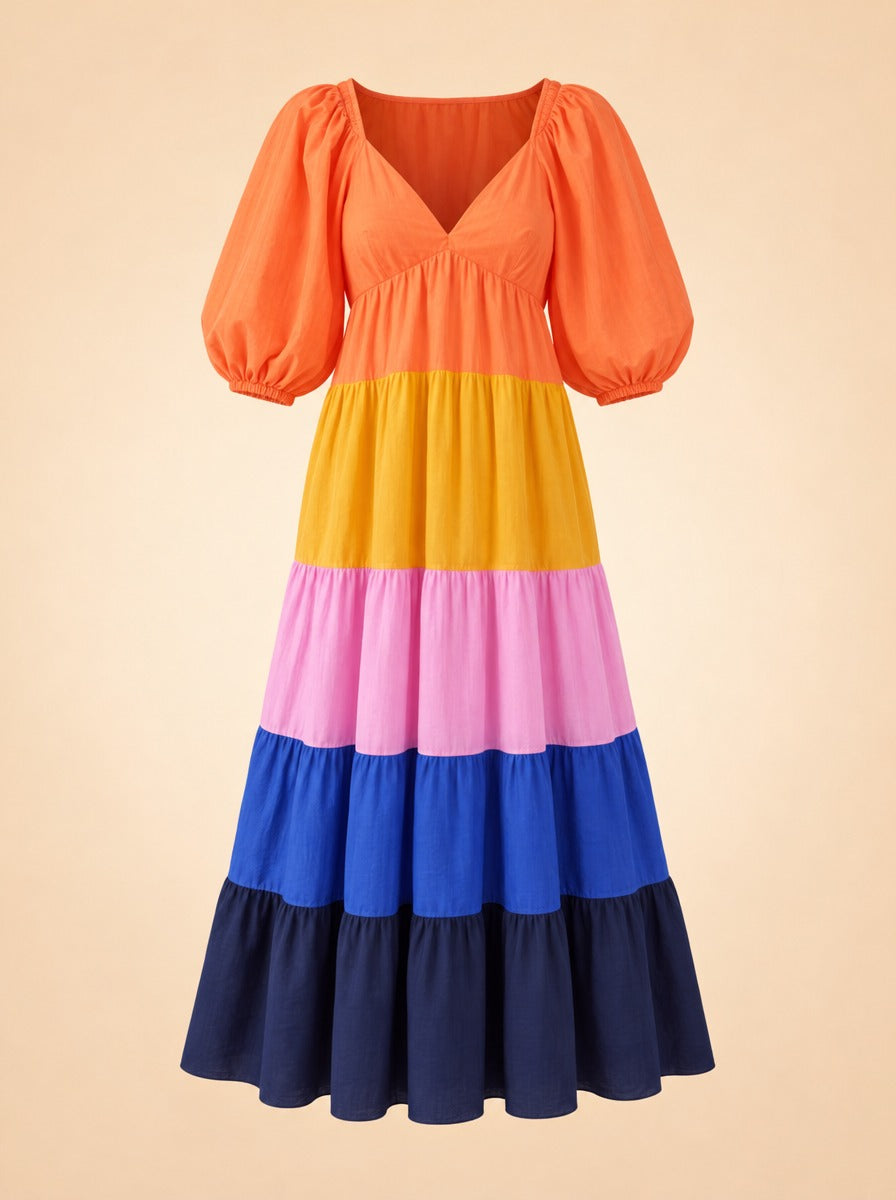 Farm Rio Maxi Dress ghost_front