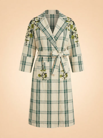 Melly Plaid Jacket ghost_front