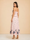 MENA ANKLE DRESS | LIORA PRINT by Cleo Bella — over the shoulder