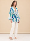 Mini Kimono - Costa Blu model_front_2