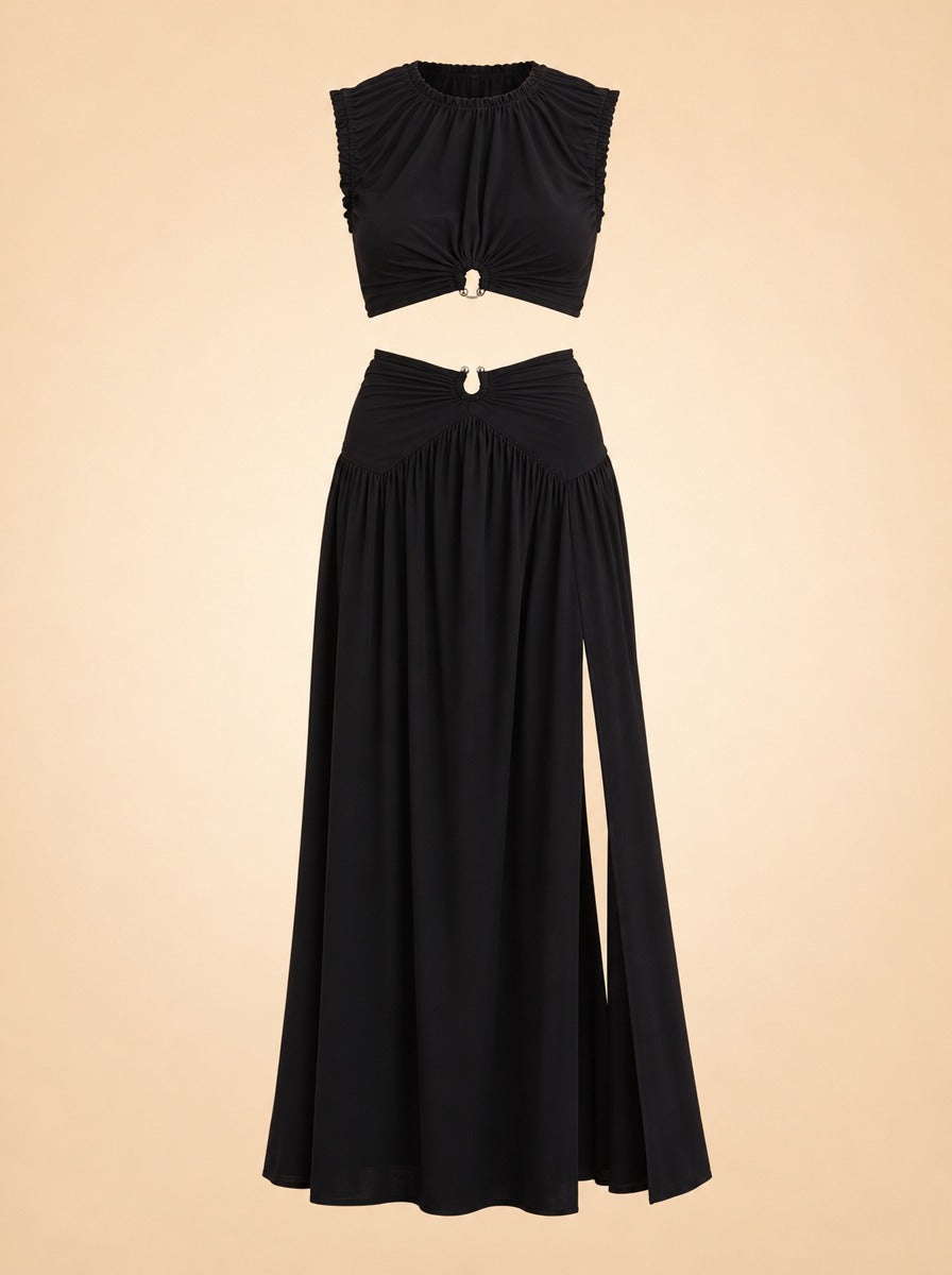 Bec & Bridge - Minx Top & Maxi Skirt ghost_front
