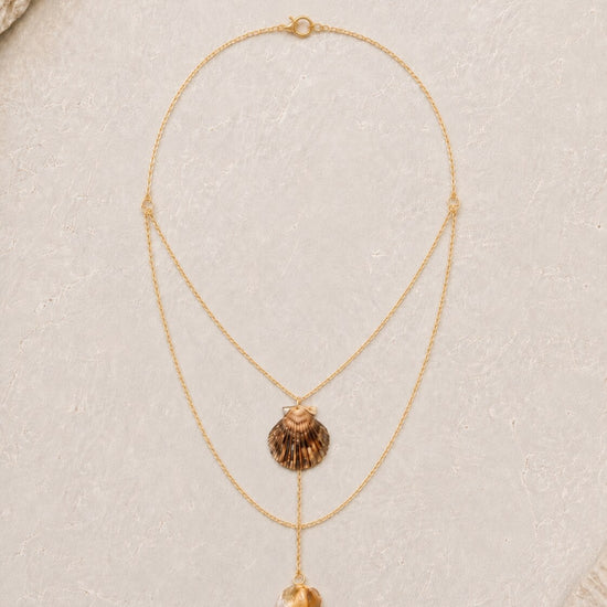 Ocean Goddess Necklace — Classic Charlotte shell jewelry