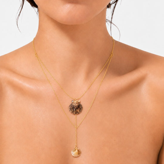 Ocean Goddess Necklace — Classic Charlotte shell jewelry