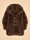 Oslo Faux Fur Jacket ghost_front