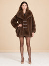 Oslo Faux Fur Jacket model_front_3