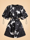 Oxidised Mini Dress - $420 ghost_front
