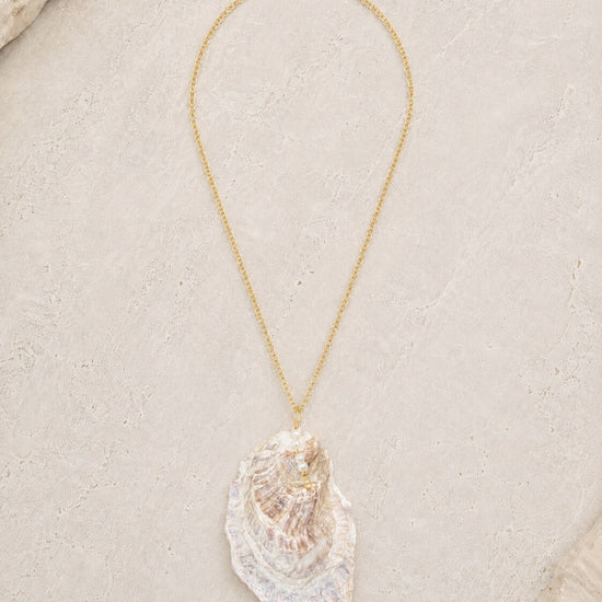 Oyster Pendant — Classic Charlotte shell jewelry