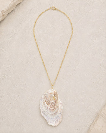 Oyster Pendant — Classic Charlotte shell jewelry
