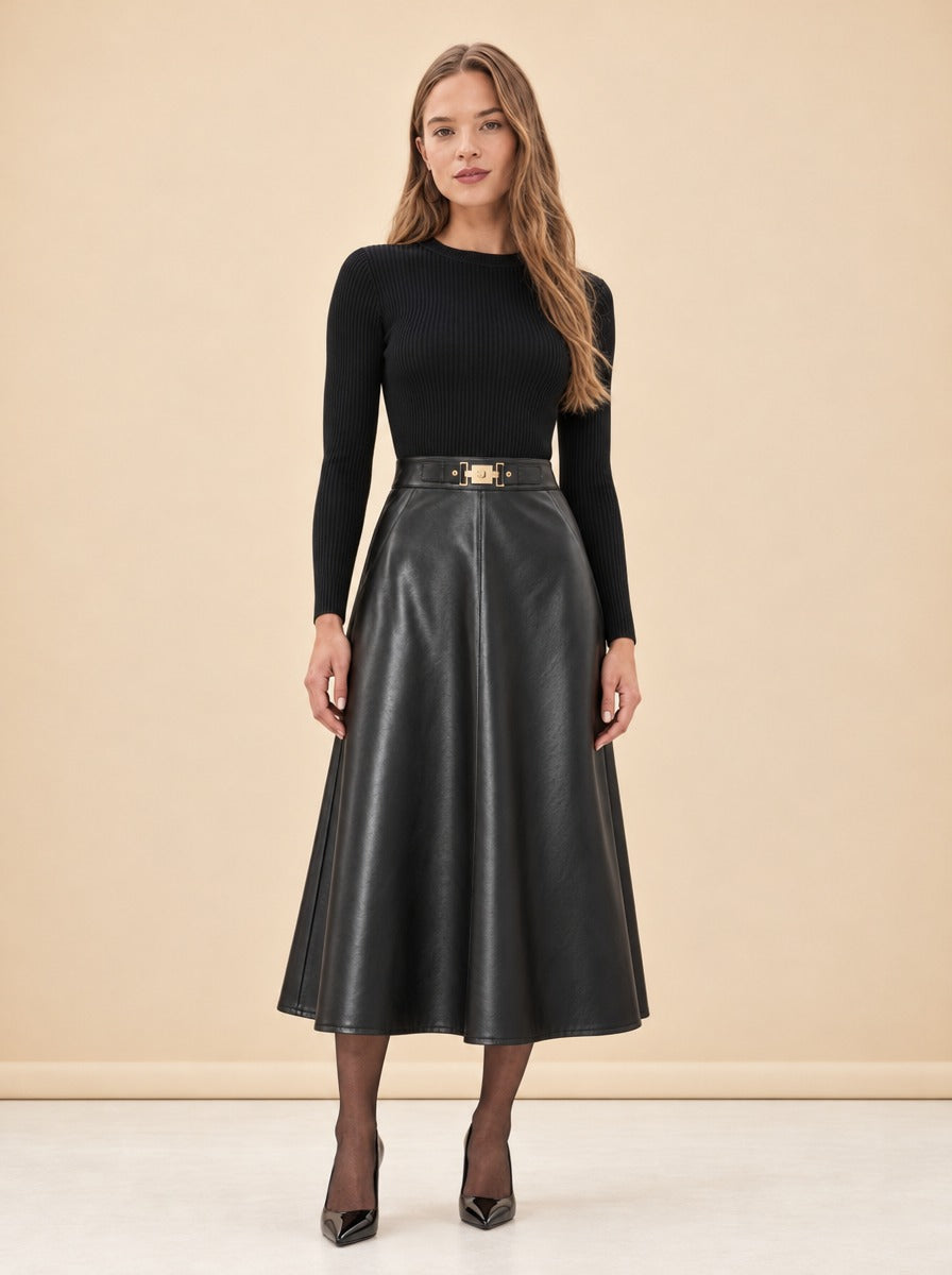 Paige Dress model_front
