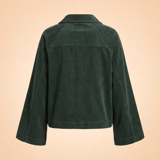 Tylee Boxy Corduroy Jacket ghost_back