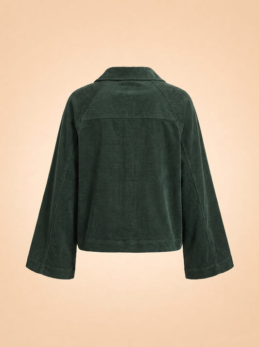 Tylee Boxy Corduroy Jacket ghost_back
