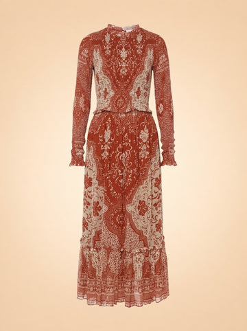 Paisley Print Maxi