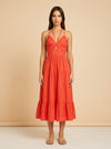 Phoebe Cotton Poplin Midi model_front