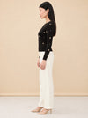 Phoebe Embellished Sweater model_side