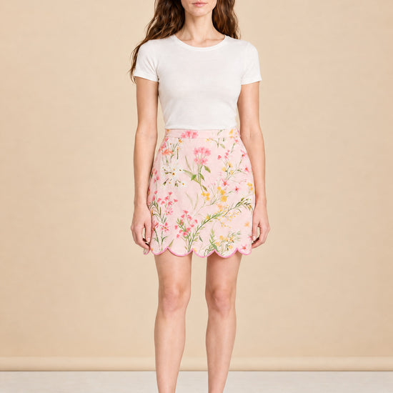 PILAR MINI SKIRT model_front