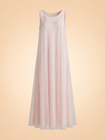 Pink bridal dress ghost_front