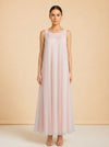 Pink bridal dress model_front