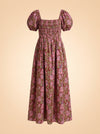 Pink & green dress ghost_front