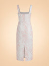 Pink Pineapple Long Slip Dress — Coco Shop