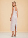 Pink Pineapple Long Slip Dress — Coco Shop