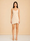 Pink Polka Dot Dress - front