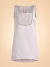 Pink Satin Mini Dress ghost_front
