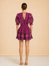 Pink Cotton Mini Dress