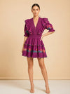 Pink Cotton Mini Dress