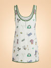 Play Embroidered Mini Dress ghost_back