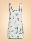 Play Embroidered Mini Dress ghost_front