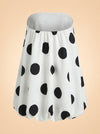 Polka Dot Bubble Mini Dress — endless rose