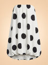 Polka Dot Bubble Mini Dress — endless rose