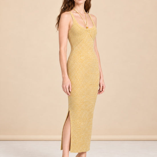 Printed Long Dress model_front_2