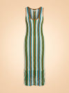 Printed Midi Length Dress