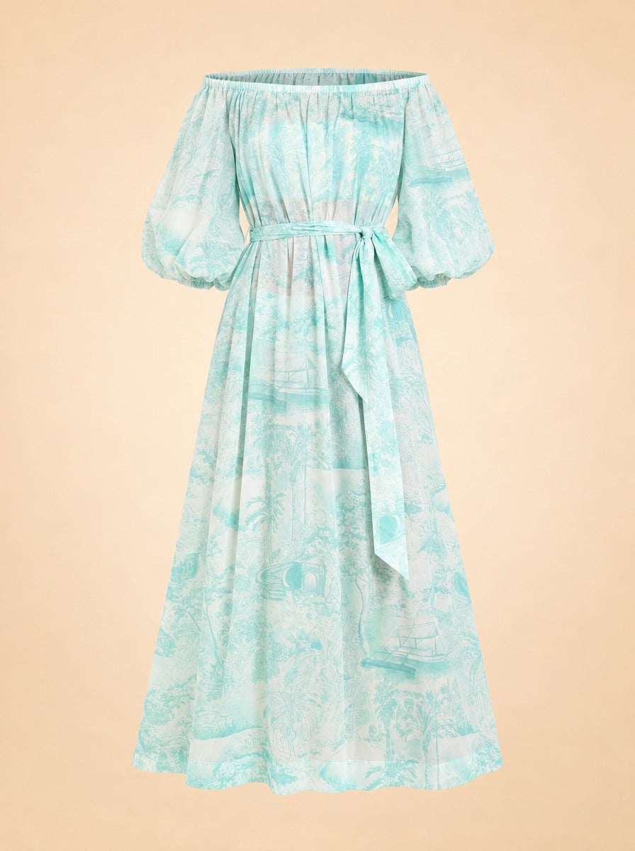 Raffaella Maxi Cover Up ghost_front