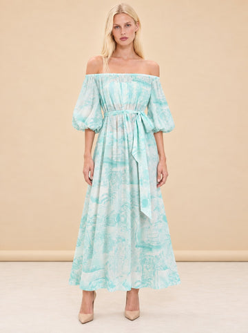 Raffaella Maxi Cover Up model_front