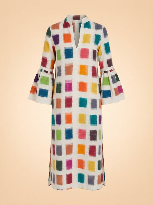 Rainbow Parampara Dress ghost_front