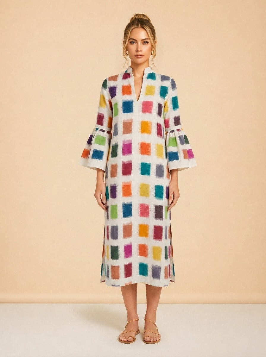 Rainbow Parampara Dress — De Castro