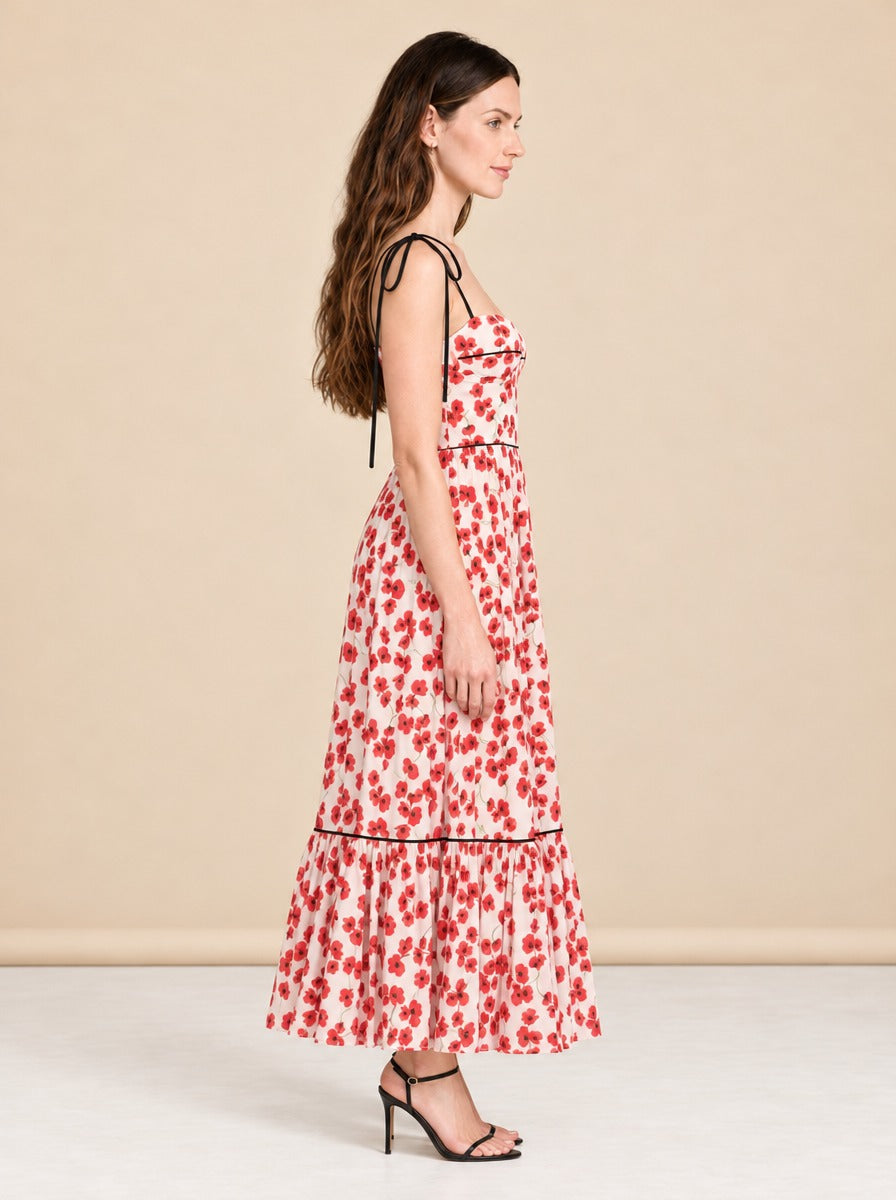 Ravenna Maxi Dress model_side