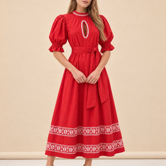 Red Dress model_front_2